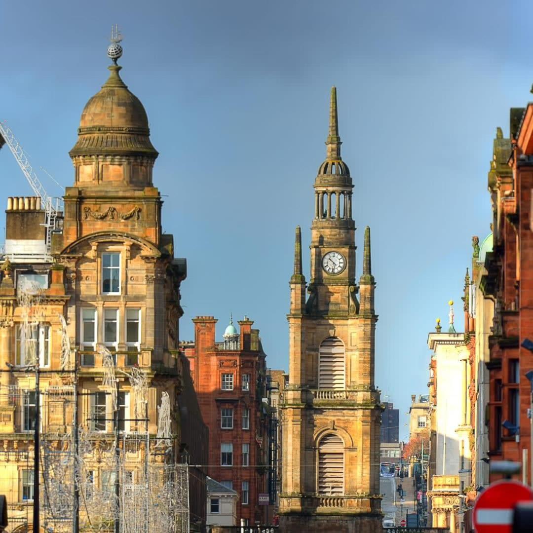 Glasgow Green Getaway With Free Parking Exterior foto