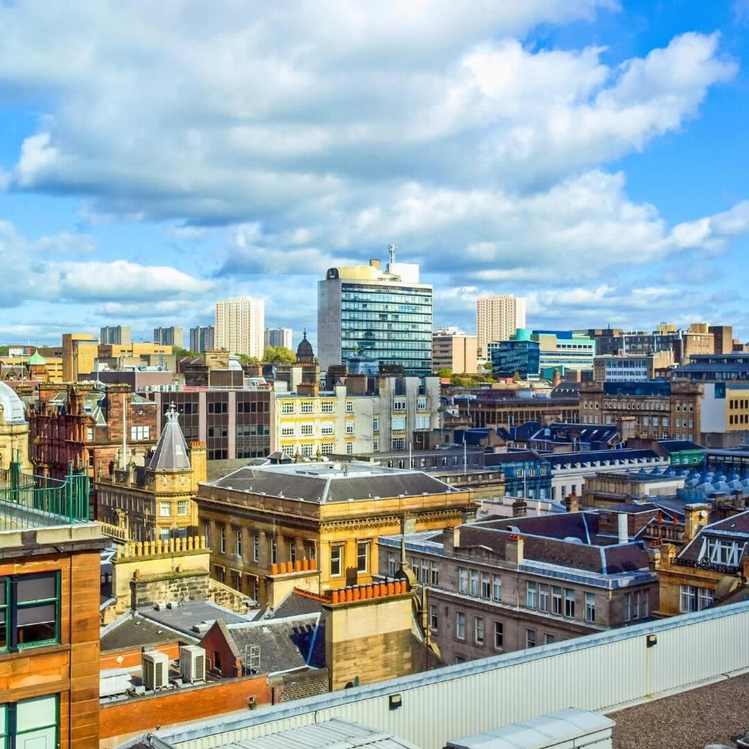 Glasgow Green Getaway With Free Parking Exterior foto