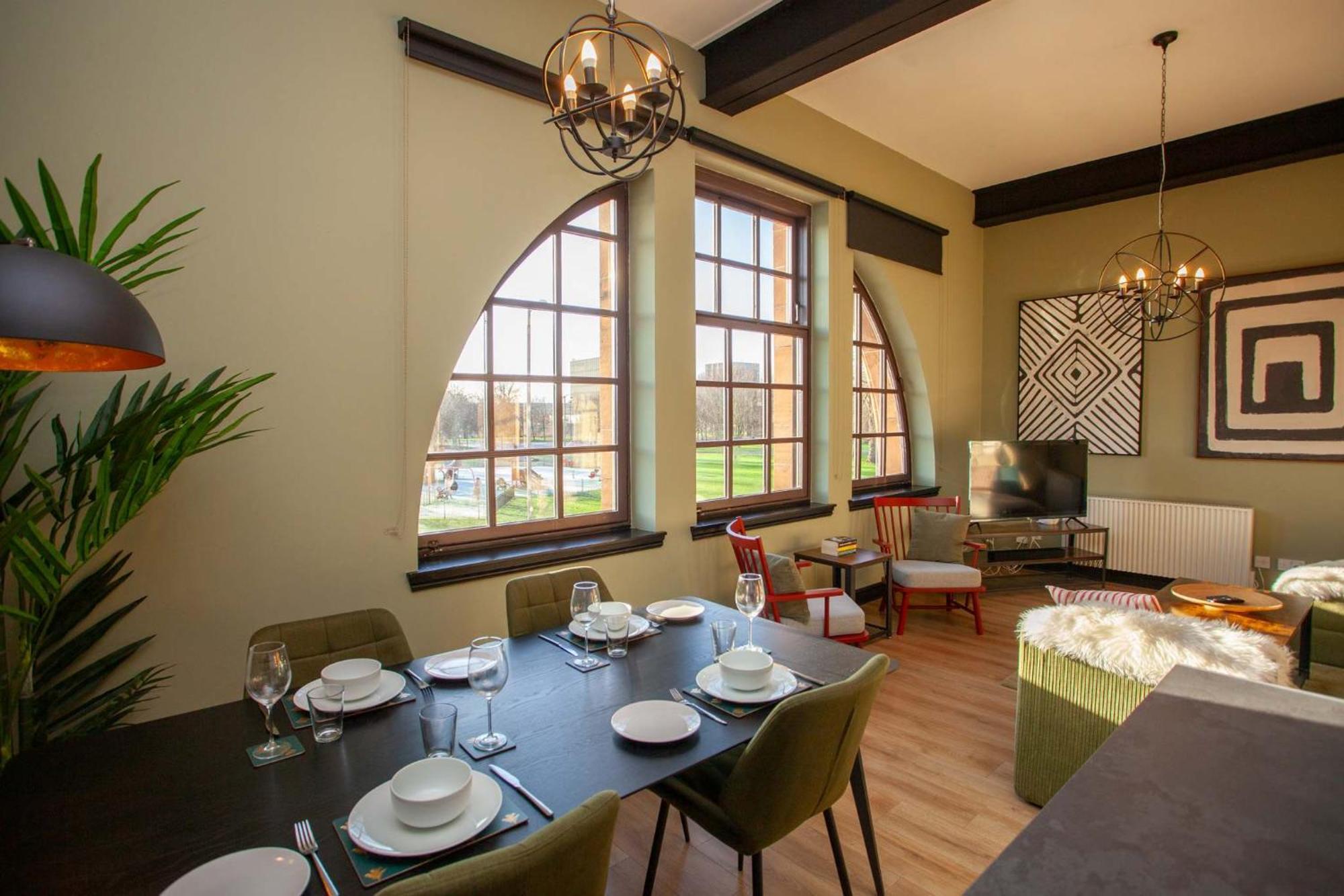 Glasgow Green Getaway With Free Parking Exterior foto