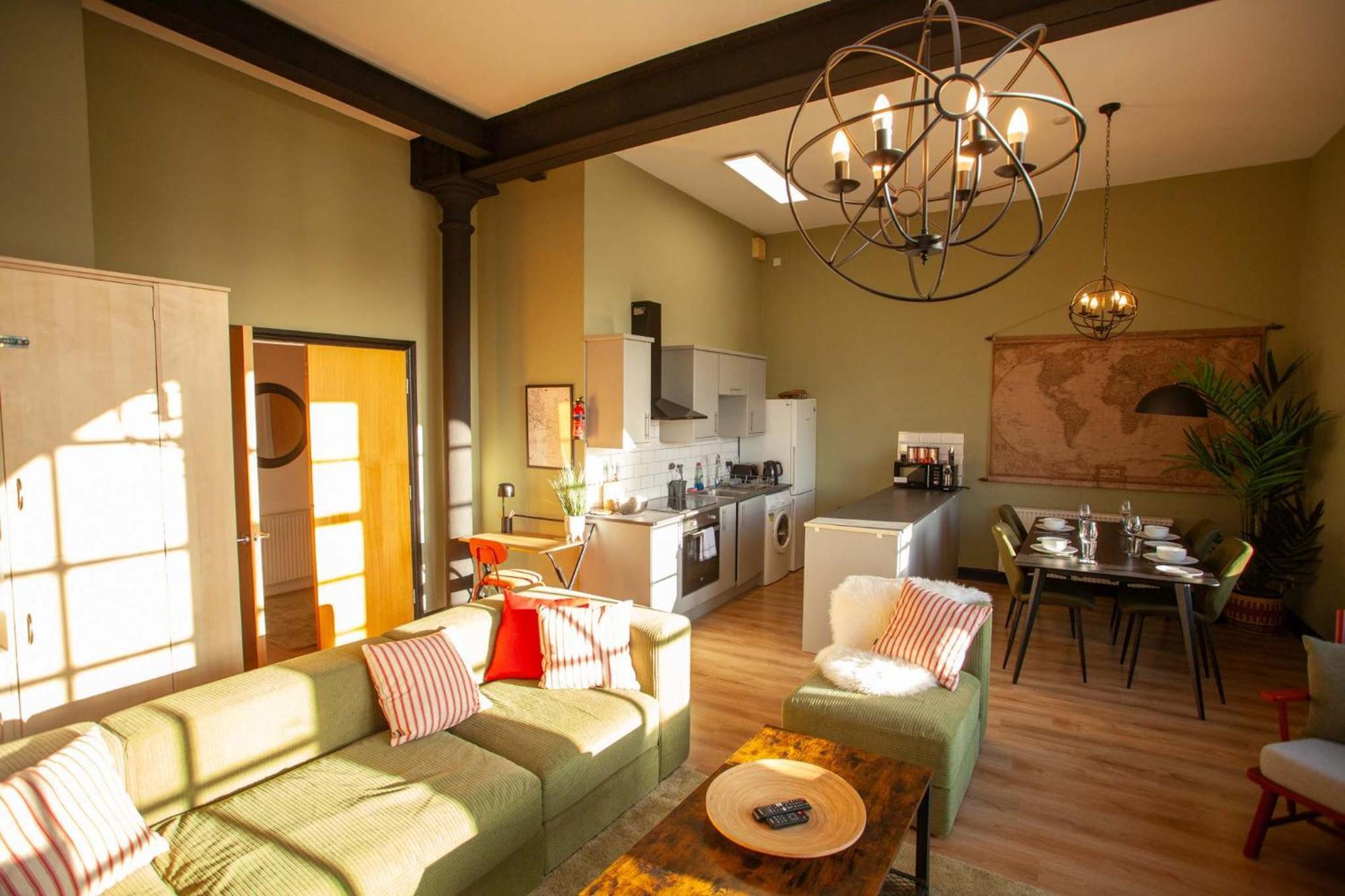 Glasgow Green Getaway With Free Parking Exterior foto